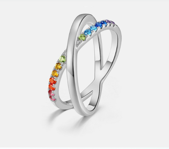 Zircon Simple Index Finger Ring for Women