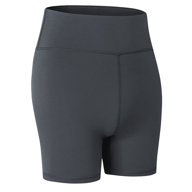 Camouflage Print Stretch Yoga Shorts for Fitness