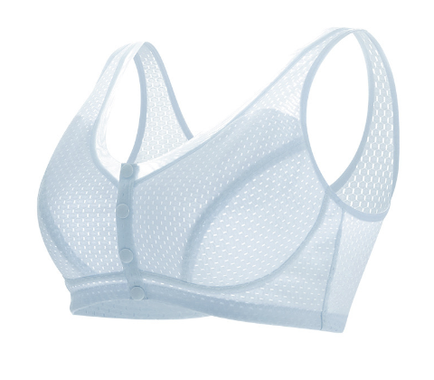 Wholesale Comfortable Cotton Front-Closure Bra for Seniors