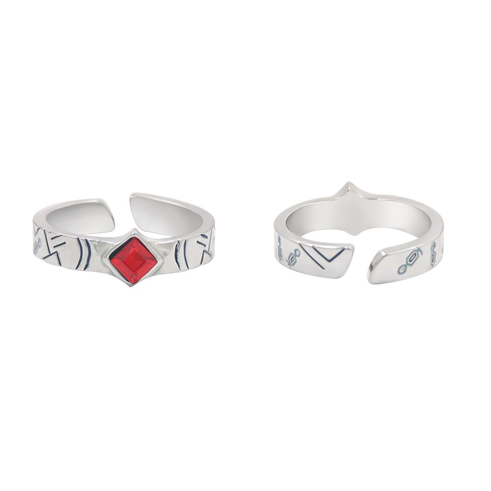 Unisex Anime Pattern Impression Ring