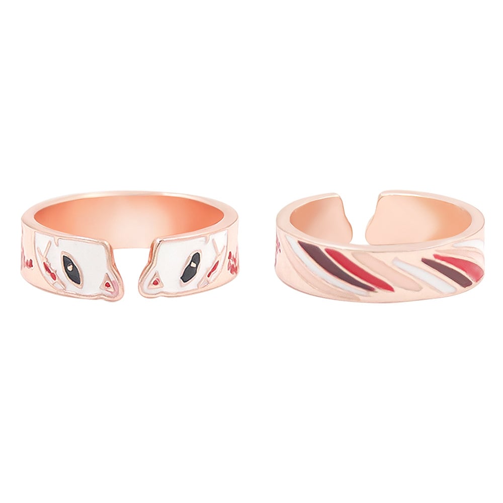 Unisex Anime Pattern Impression Ring